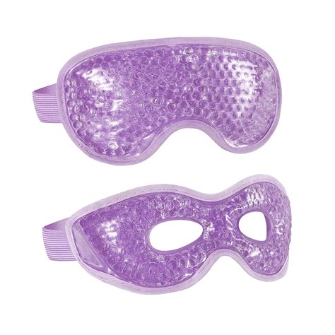 Pcs Gel Eye Mask Reusable Hot Cold Therapy Gel Bead Eye Mask For Puffiness Dark Circles Eye