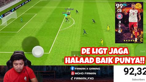 DE LIGT TAK MAX LEVEL DAH PADU REVIEW DE LIGT HALLOW33N EFOOTBALL