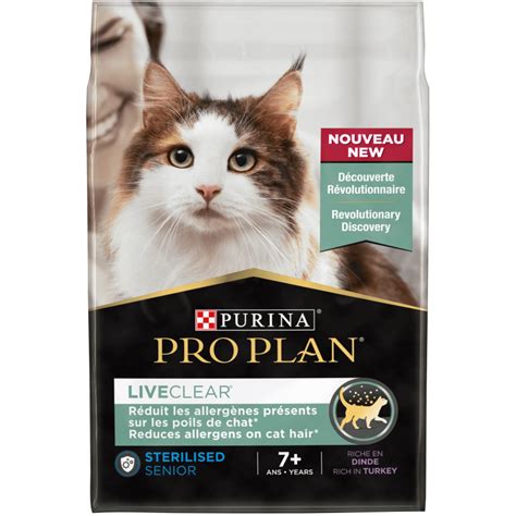 Pro Plan Sterilised Senior Liveclear Riche En Dinde