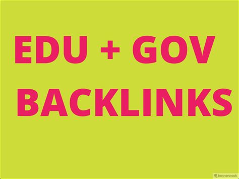 I will Provide 20 Edu/GOV high quality backlinks ranking your website ...