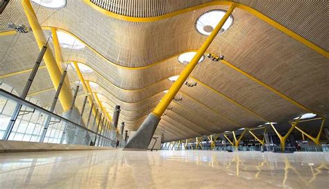 Richard Rogers Terminal T At Madrid S Barajas International Airport