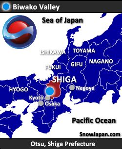 Biwako Valley | Otsu City | Shiga | Japan | Ski and snowboard resorts in Japan | SnowJapan