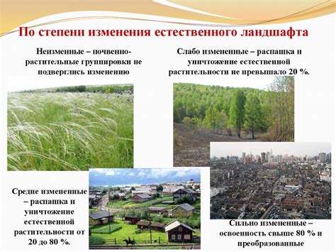 Антропогенные ландшафты - презентация онлайн