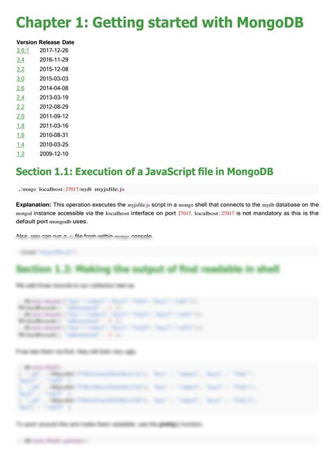 Solution Mongodb Complete Notes For Professionals Studypool
