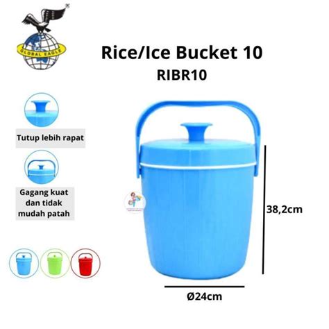 Promo Global Eagle Rice Ice Bucket Termos Nasi Es Ribr Diskon