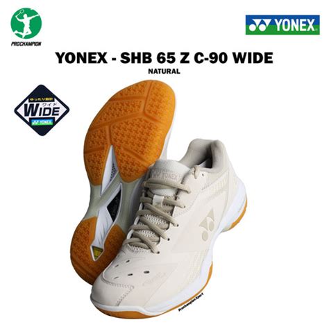 Promo Sepatu Badminton Yonex NEW SHB 65 Z3 C90 C 90 Wide Natural