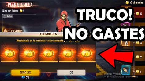 TRUCO COMO SACAR LA SKIN LA CASA DE PAPEL FREE FIRE EN EL EVENTO PLAN