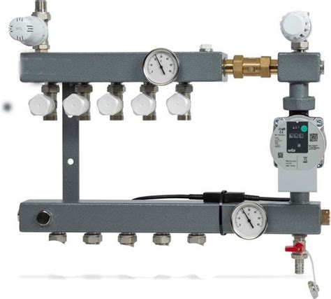 Cv Compleet Vloerverwarming Verdeler Groepen Voor Stadsverwarming