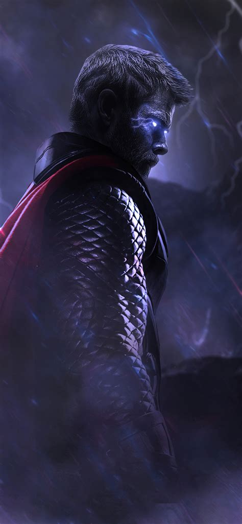 1125x2436 Glowing Eyes Thor 4k Iphone Xsiphone 10iphone X Hd 4k