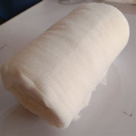 Plain Cotton Gamjee Roll Packaging Size 5cm X 3m W X L Sterile At