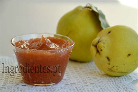 Receita Marmelada de Marmelo - Ingredientes