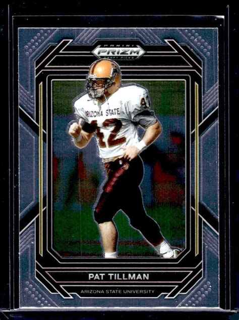 Panini Prizm Draft Picks Pat Tillman Cardinals American Hero