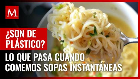 Causan C Ncer Son De Pl Stico Esto Es Lo Que Pasa Con Las Sopas