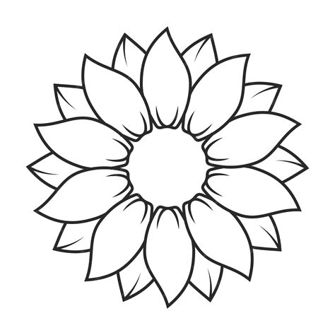 Premium Vector | Sunflower Clipart, Sunflower Vector, Sunflower ...