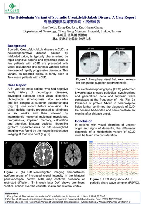 Pdf The Heidenhain Variant Of Sporadic Creuzfeldt Jokob Disease A