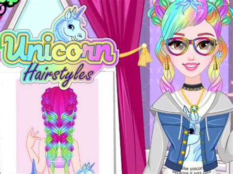 Unicorn Hairstyles 🕹️ Spiele Kostenlos Auf Spiele123