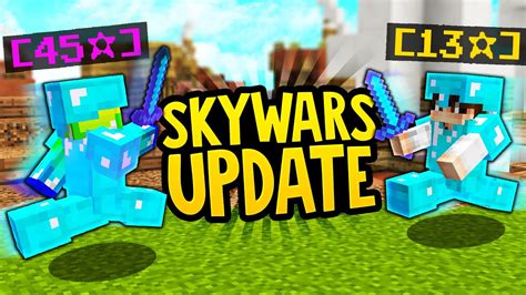 Hypixel Added Stars In The New Minecraft Skywars Update Youtube