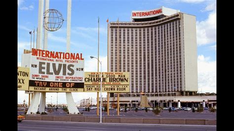 The Las Vegas International Hotel With Elvis Youtube