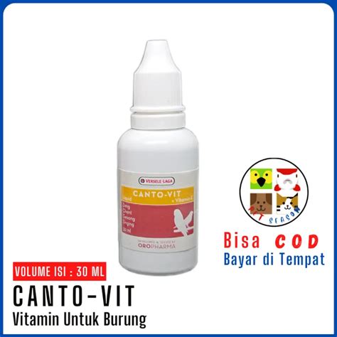 Vitamin Untuk Burung Canto Vit Versele Laga Untuk Penggacoran Dan