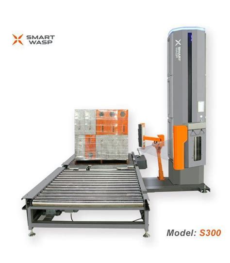 S Model Inline Fully Automatic Pallet Wrapping Machine Pallet