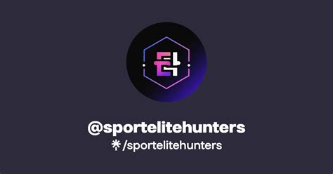 Sportelitehunters Twitter Instagram TikTok Twitch Linktree