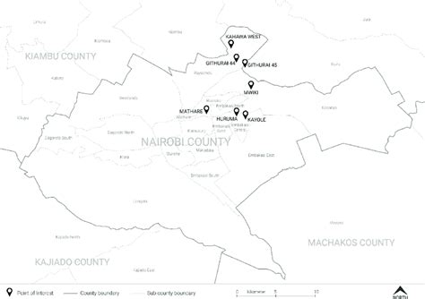 1 Map of Nairobi County | Download Scientific Diagram