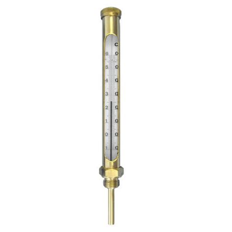 Analog Thermometer F0101 Series GESA TERMOMETROS Industrial Glass