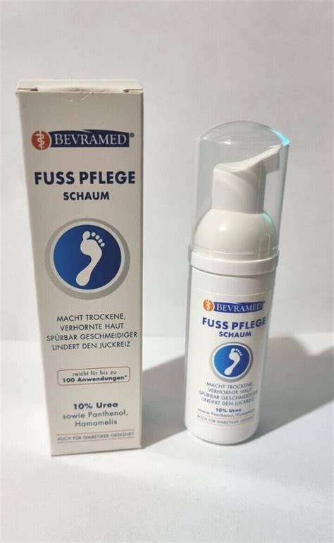 Bevramed Fuss Pflege Schaum Haut Urea Diabetiker Geeignet Made In