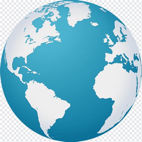 Ilustrasi Planet Bumi Earth Globe World Map Tangan Dicat Bumi Biru