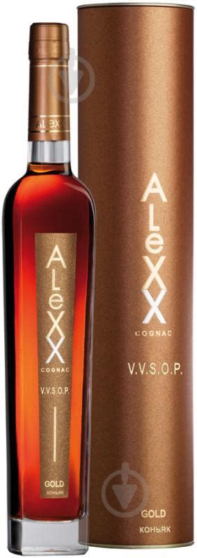 ᐉ Коньяк ALeXX VVSOP 0,5 л • Краща ціна в Києві, Україні • Купити в ...