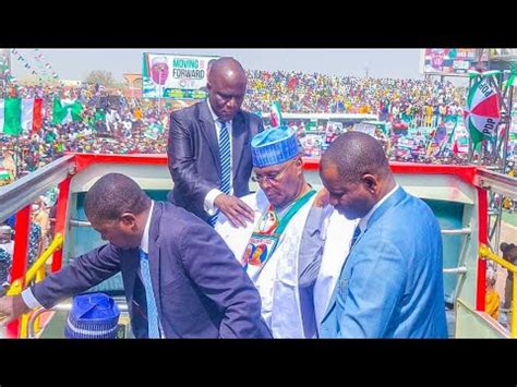 Alhaji Atiku Abubakar Flag Off PDP Presidential Campaign Rally In