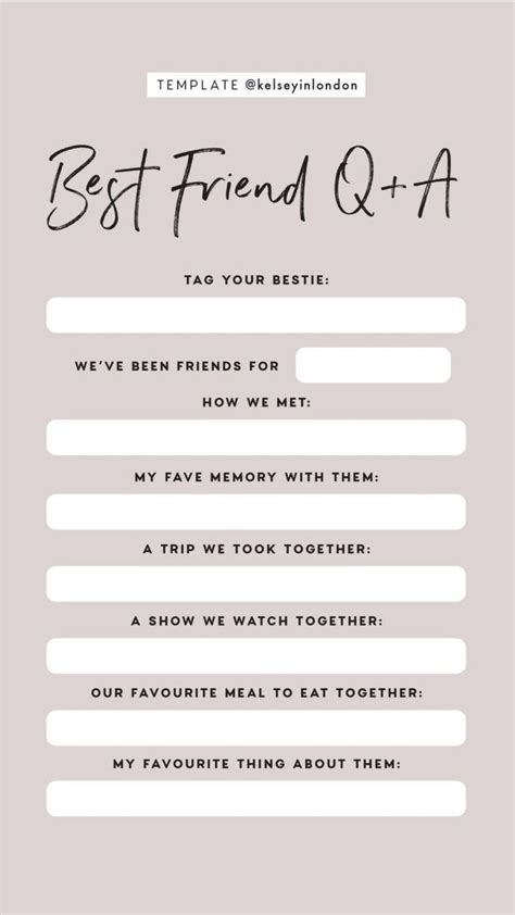 Best Friend Tag Questions List