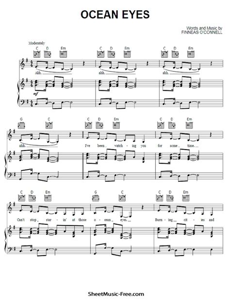 Billie Eilish Piano Pdf