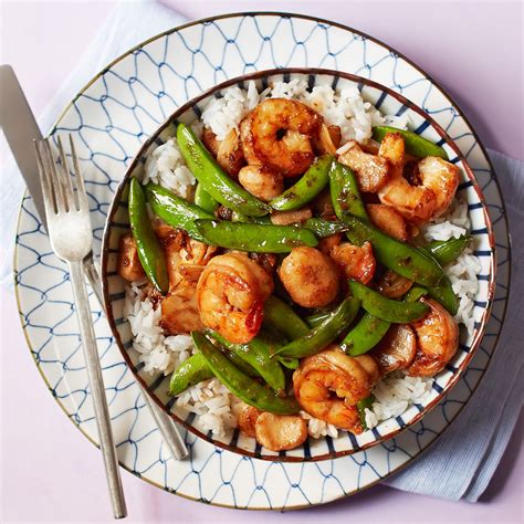 Gingered Stir Fry With Shrimp And Snow Peas The Farm Woodbury Ct