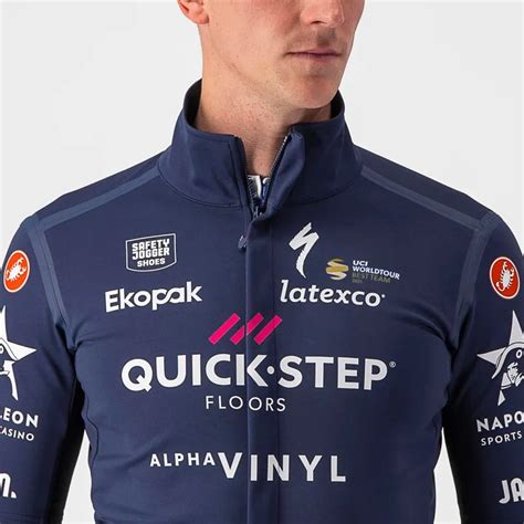 Castelli Quick Step Alpha Vinyl Pro Team Gabba Ros Mens Jersey