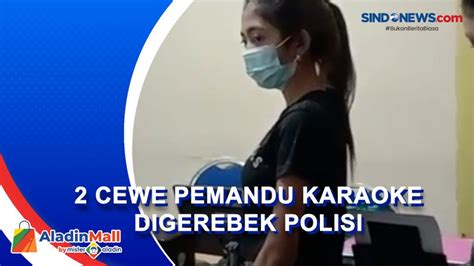 Video Polisi Gerebek Pesta Narkoba Cewe Pemandu Karaoke Diamankan