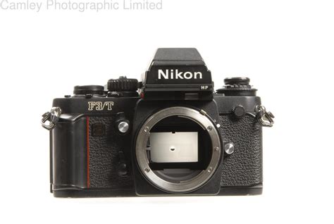 Nikon F3 T Hp Titan Titanium In Black Condition 4e [5635] Camley