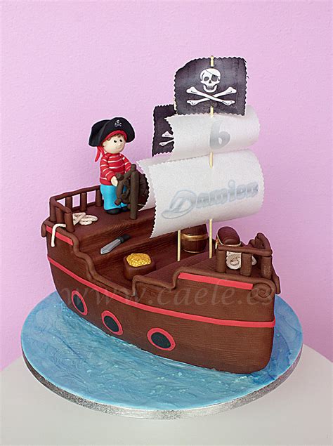 Tarta Barco Pirata Tartas Tartas Barco Pirata Fondant