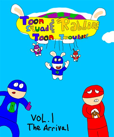 Toon Squad And Rabbids Toon Troubles Vol 1 Cover By Bigmariofan99 On