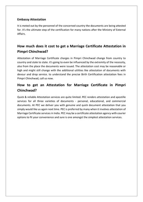 Ppt Marriage Certificate Attestation In Pimpri Chinchwad Powerpoint