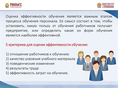Система профессионального обучения персонала организации - презентация ...
