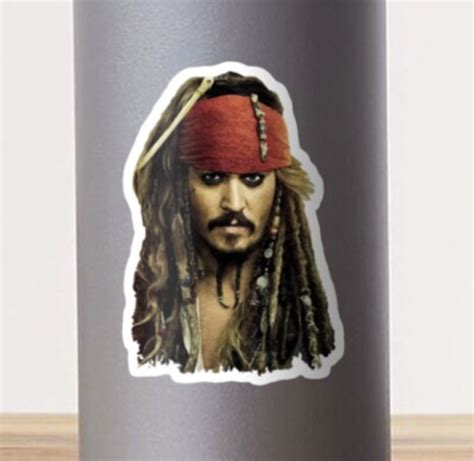 Captain Jack Sparrow Sticker - BOB Headquarters