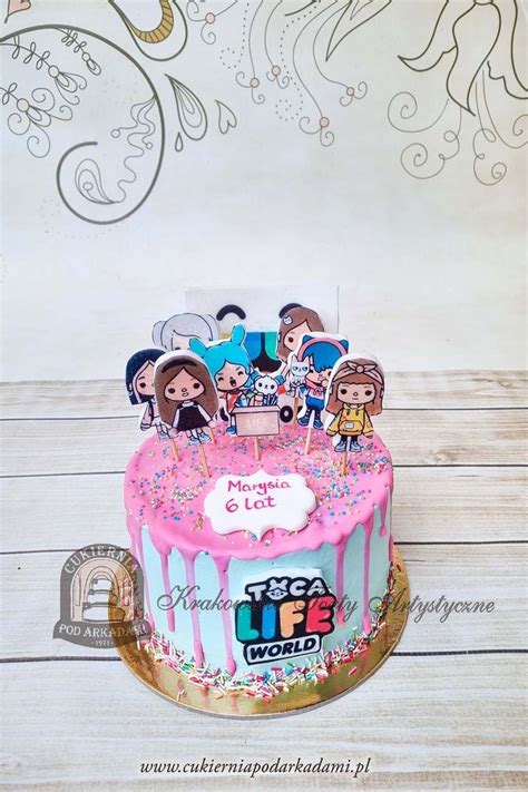 Bd Tort Toca Life World Toca Boca Cake Th Birthday Cakes