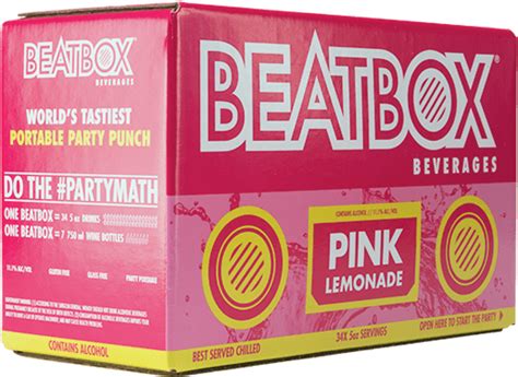 Beatbox Pink Lemonade Chugget Delivery