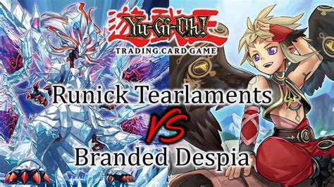 Runick Tearlaments VS Branded Despia YuGiOh Live Duels Feature