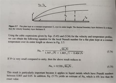 Solved 5 4 Consider The Steady And Two Dimensional Laminar Chegg