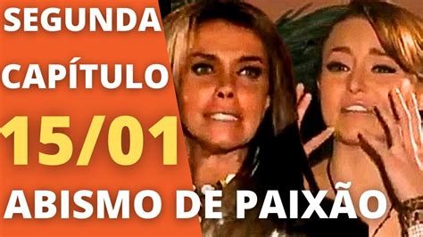 Abismo De Paix O Cap Tulo Segunda Resumo Da Novela Abismo De