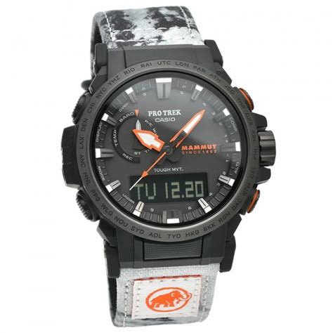 Casio Pro Trek Mammut Collaboration Model Prw Ma Ajr Sakurawatches