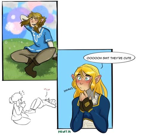 Newts Nature Things Zelda Passed Out From Being Too Gay