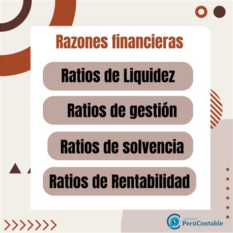 Cuales Son Los Ratios Financieros F Rmulas Contabilidad